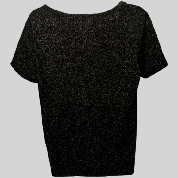 Levi's Black & Silver Metallic Cali Short Sleeve Tee - Picture 2 of 3